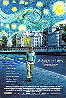 Poster film Midnight in Paris (2011) (2011) - unul dintre cele mai bune filme noi
