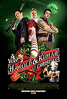 Poster film A Very Harold & Kumar Christmas (2011) - unul dintre cele mai bune filme noi