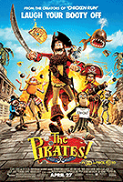 Poster film The Pirates! Band of Misfits (2012) (2012) - unul dintre cele mai bune filme noi