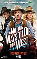 Poster film A Million Ways to Die in the West (2014) (2014) - unul dintre cele mai bune filme noi