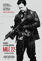 Poster film Mile 22 (2018) (2018) - unul dintre cele mai bune filme noi
